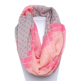 Infinity Polka Dots Scarf