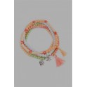 Colorful Tassels Stretch Beads Bracelets