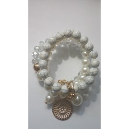 Layers Beaded Fashion Statement Bracelet Layers Beaded Fashion Statement Bracelet