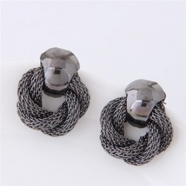 Small Knot Stud Fashion Earrings