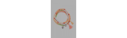 Colorful Tassels Stretch Beads Bracelets