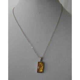 Yellow Rectangle Necklace Yellow Rectangle Necklace