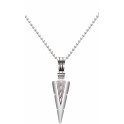 Silver Arrowhead Fashion Necklace