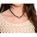 Naural Black and Stone Chocker